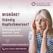 Bioresonanz bei Migräne – Sanfte Hilfe bei Kopfschmerzen in Eisenstadt 1 Migraene Kopfschmerzen Bioresonanztherapie hilft