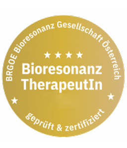Alexandra Baldauf-David 1 Bioresonanz Pruefsiegel 2025 Gold BRGOE Bioresonanz Gesellschaft Oesterreich